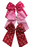 Love Letter Heart Bow Hair Clip