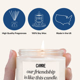 Chance Made Us Coworkers Bitching About Everyone Else Made us Friends Candle