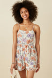 Curvy Blooming Romance Floral Romper