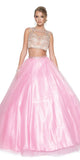 Juliet 338 Quinceanera Dress 2-Piece Bateau Neckline Cap Sleeve