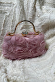 Rosé Petal Clutch