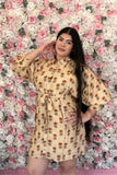 🌼Harvest Bloom Button-Down Dress