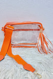 Clear Stadium Bag with Tassel