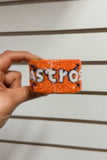 Astros Houston Baseball Beaded Cuff Bracelet