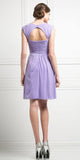 CLEARANCE - Cinderella Divine 3832 Chiffon Sweetheart Neckline Short Dress (Size S)