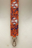H-Town Baseball Beaded Bag Strap