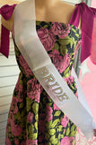Sparkling Bride-to-Be Satin Sash