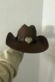 Sweetheart Saddle Felt Hat