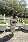 Coastal Waves Knit Two Piece Set