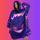 Gengar Blanket Hoodie