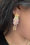 Xmas Nutcracker Stud Earrings