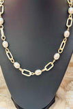 Pearl Link Luxe Necklace