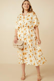 Golden Hour Garden Midi Dress