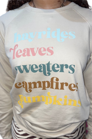 Fall Wishes Long Sleeve Tee