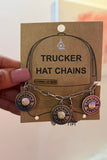 Western Charm Trucker Hat Chains