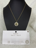 Zodiac Symbol Gold Dipped Necklace