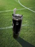 Soccer Tumbler-Black (40oz)