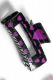 Sweetheart Crush Hair Claw Clip