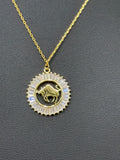Zodiac Symbol Gold Dipped Necklace