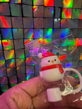 Mini Christmas Straw Toppers – Holiday Silicone Cup Charms (Multiple Styles)