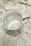 Initial “J” Speckled Ceramic Mug
