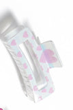 Sweetheart Crush Hair Claw Clip