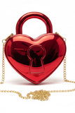 Locked In Love Heart Crossbody Bag