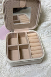 Cherry Picnic Travel Jewelry Box