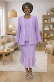 CLEARANCE - Hosanna 5577 Modest 3-Piece Outfit Set Ankle Length (Size 5XL)