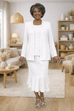 CLEARANCE - Hosanna 5577 Modest 3-Piece Outfit Set Ankle Length (Size 5XL)