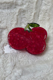 Cherry Sweetheart Hair Claw Clip