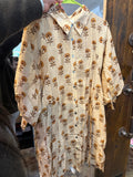 🌼Harvest Bloom Button-Down Dress