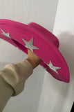 Moon Star Cowgirl Crystal Brim Hat