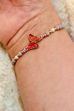 Butterfly Dream Adjustable Beaded Bracelet