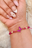 Butterfly Dream Adjustable Beaded Bracelet