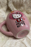 Pink Kitty Hearts Ceramic Mug