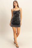 NYE Party Sparkle Sequin Bodycon Mini Dress