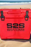 Wheeled Coolers 42QT Red - S2S Outfitters