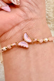 Butterfly Dream Adjustable Beaded Bracelet