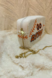 Go Astros Beaded Game Day Crossbody Bag