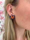 ‘Stros Baseball Inspired Earrings