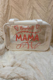 H-Town Baseball Mama Clear Stadium Bag