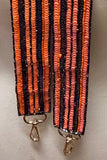 H-Town Baseball Beaded Bag Strap