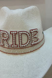 My Last Rodeo Bride Pearl Cowgirl Hat