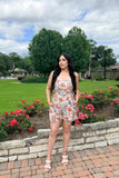 Curvy Blooming Romance Floral Romper
