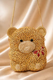 Maison Amour Bear Crystal Mini Bag ✨