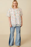 Pastel Petal Mommy + Me Mesh Top