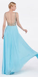 Cinderella Divine 71190 Long Dress Beaded Top Open Back