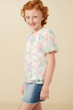 Pastel Petal Mommy + Me Mesh Top