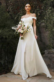 Cinderella Divine 7258W Off The Shoulder Long  Gown